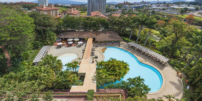 swimming pool at barcelo sjo costa rica