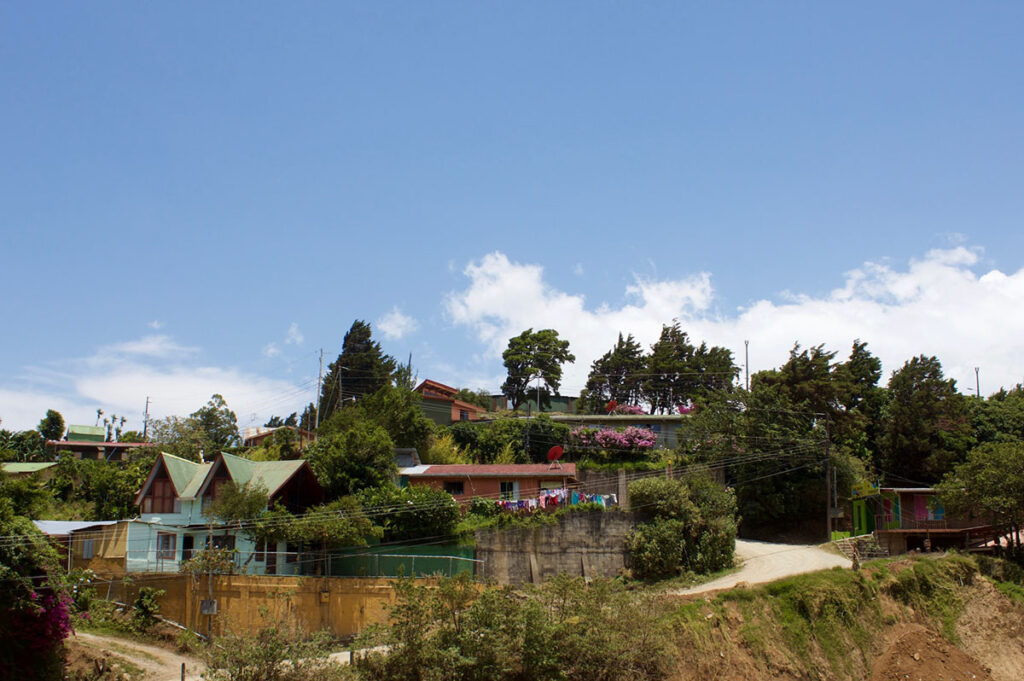 the town of santa elena, costa rica