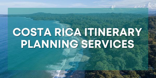 Costa Rica itinerary planning services sidebar button